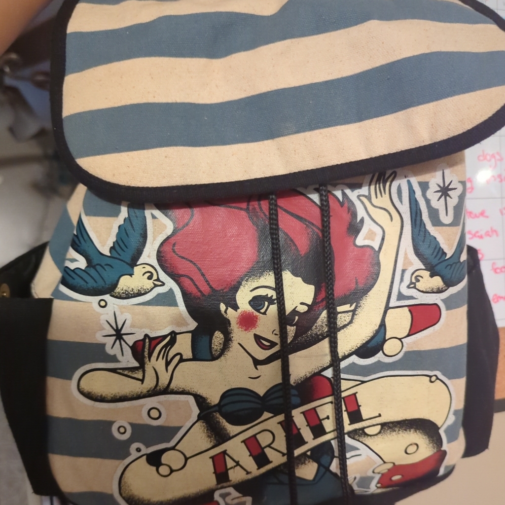 Little Mermaid Book Bag